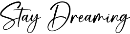 preview image of the Stay Dreaming font