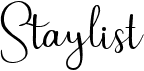 preview image of the Staylist font