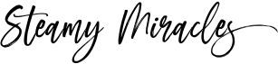 preview image of the Steamy Miracles font