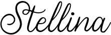 preview image of the Stellina font