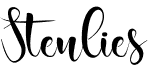 preview image of the Stenlies font