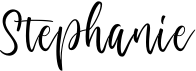 preview image of the Stephanie font
