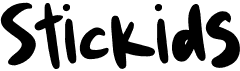 preview image of the Stickids font