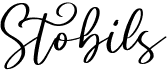 preview image of the Stobils font