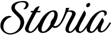 preview image of the Storia font