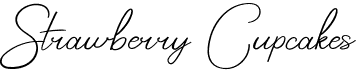 preview image of the Strawberry Cupcakes font