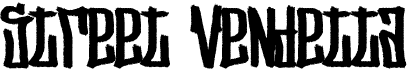 preview image of the Street Vendetta font
