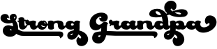 preview image of the Strong Grandpa font