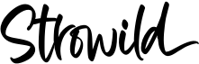preview image of the Strowild font
