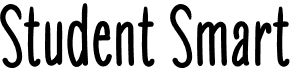 preview image of the Student Smart font