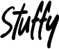 preview image of the Stuffy font