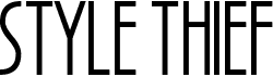 preview image of the Style Thief font