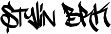 preview image of the Stylin' BRK font