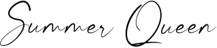 preview image of the Summer Queen font