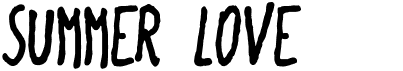 preview image of the Summer Love font