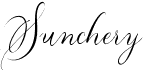 preview image of the Sunchery font