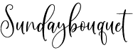preview image of the Sundaybouquet font