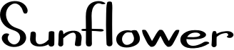 preview image of the Sunflower font