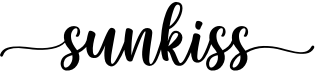 preview image of the Sunkiss Script font