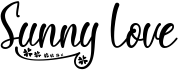 preview image of the Sunny Love font