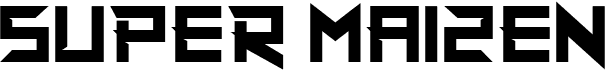 preview image of the Super Maizen font
