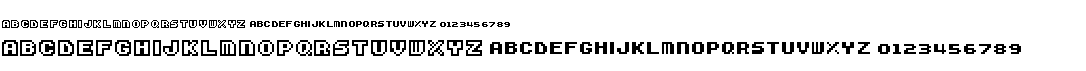 preview image of the Super Mario Bros. 3 font