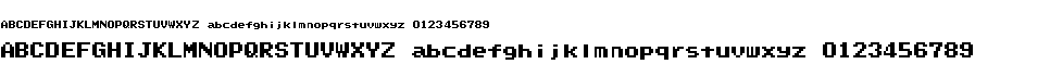 preview image of the Super Mario World Text Box font