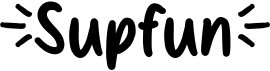 preview image of the Supfun font