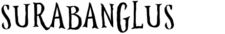 preview image of the Surabanglus font