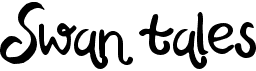 preview image of the Swan tales font