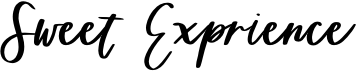 preview image of the Sweet Exprience font
