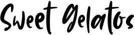 preview image of the Sweet Gelatos font