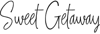 preview image of the Sweet Getaway font