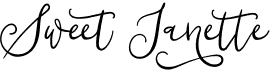preview image of the Sweet Janette font
