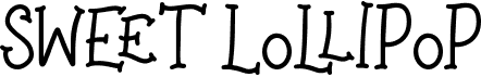 preview image of the Sweet Lollipop font