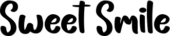 preview image of the Sweet Smile font