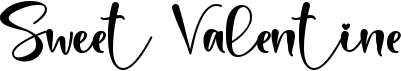 preview image of the Sweet Valentine font