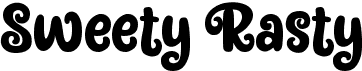 preview image of the Sweety Rasty font