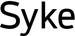 preview image of the Syke font