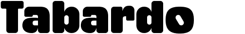 preview image of the Tabardo font