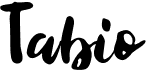 preview image of the Tabio font