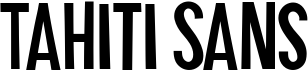 preview image of the Tahiti Sans font