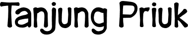 preview image of the Tanjung Priuk font