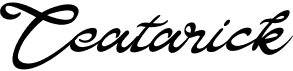 preview image of the Teatarick font
