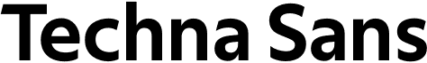 preview image of the Techna Sans font