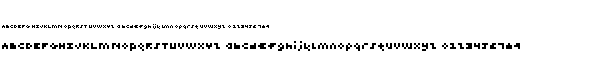 preview image of the Teeny Pix font