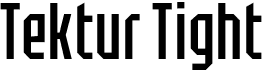 preview image of the Tektur Tight font