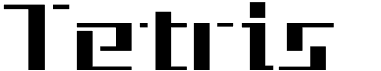 preview image of the Tetris font