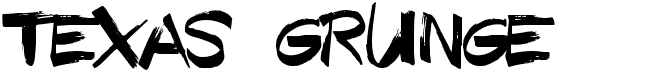 preview image of the Texas Grunge font