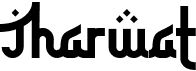 preview image of the Tharwat font